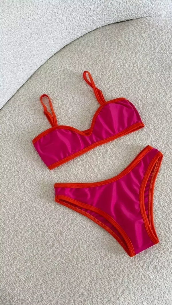 Producto - BIKINI ALICE Fucsia-naranja