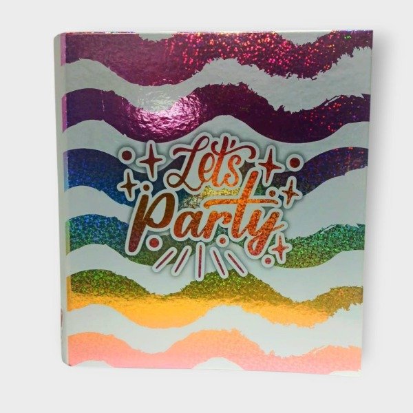 Producto - Carpeta holografica "Lets party"
