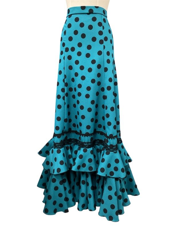 Producto - Falda lunares grandes