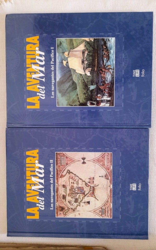 Producto - La Aventura Del Mar - Los Navegantes Del Pacifico I Y II - Folio Time Life