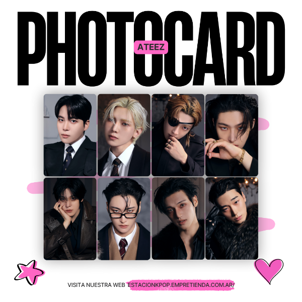 Producto - SET PHOTOCARDS ATEEZ GOLDEN HOUR