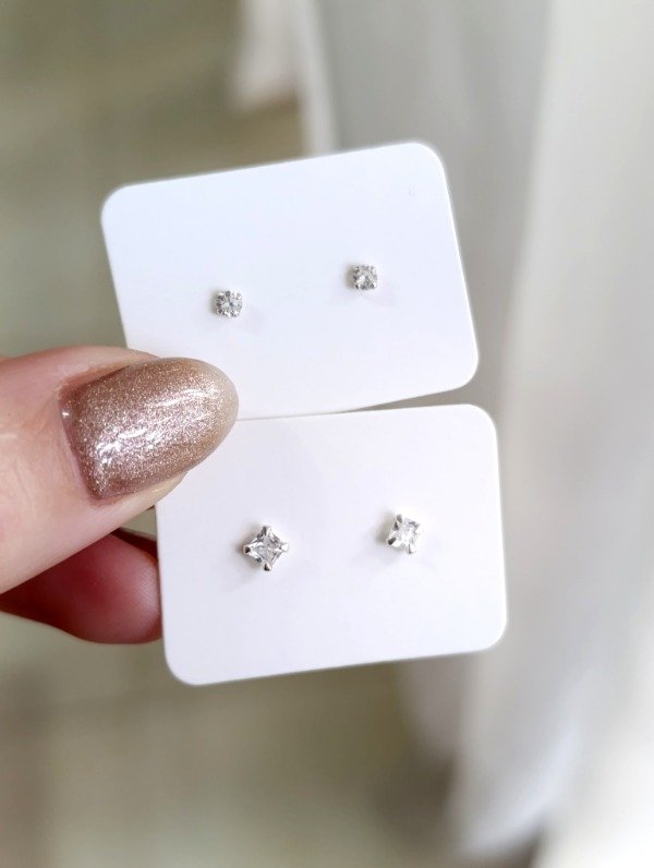 Producto - Aros pasantes con cubic - 2