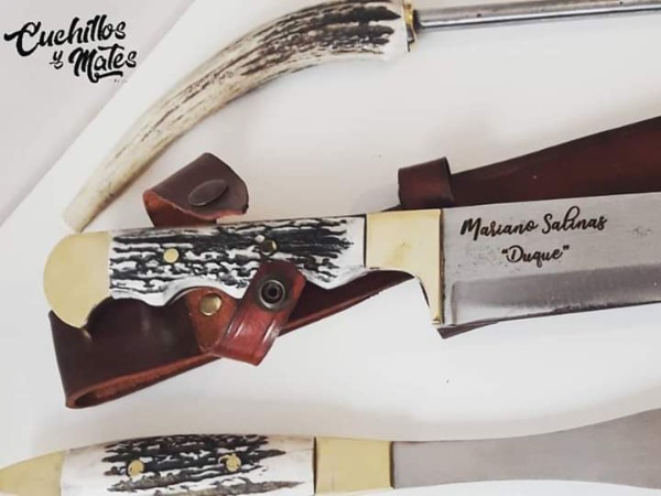 Set Parrillero Triple Personalizado Especial - Cuchillos y Mates
