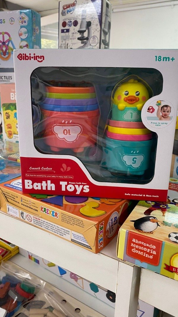Producto - Bath Toy-  Apilable pato- Roma