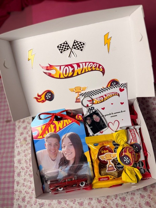 Producto - Caja de Hotweels personalizada