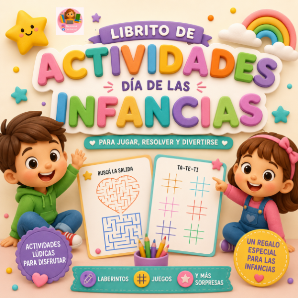 Producto - LIBRITO DE ACTIVIDADES DÍA DE LAS INFANCIAS