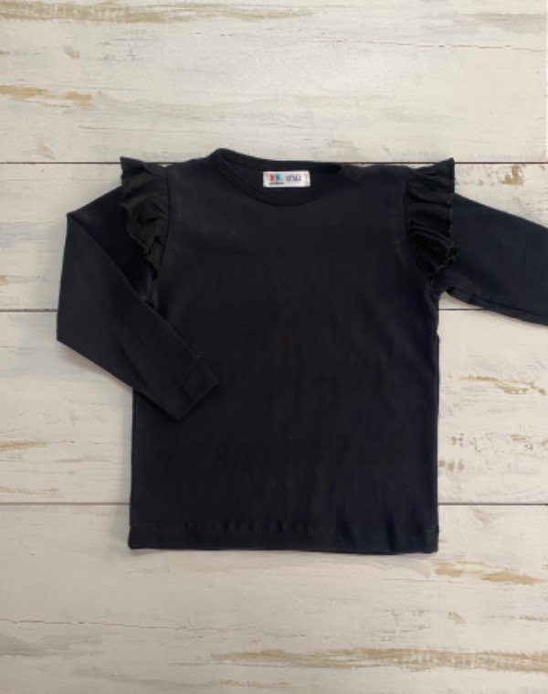 Producto - Remera voladitos negra