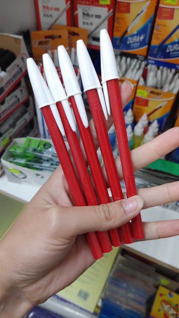 Producto - Boligrafo Bic Opaco 1.0mm Rojo