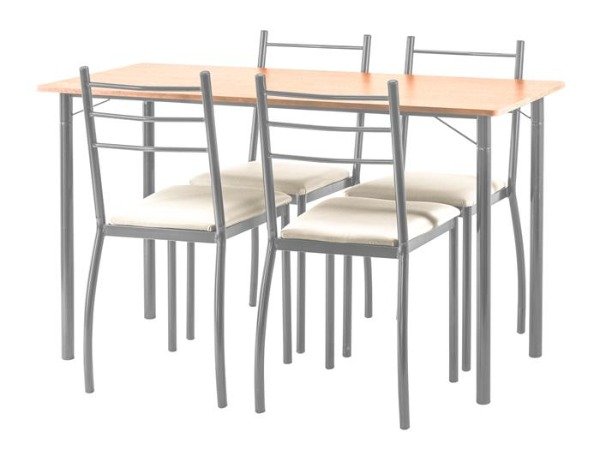 Producto - Juego de Comedor Gitana 4 Sillas - 1