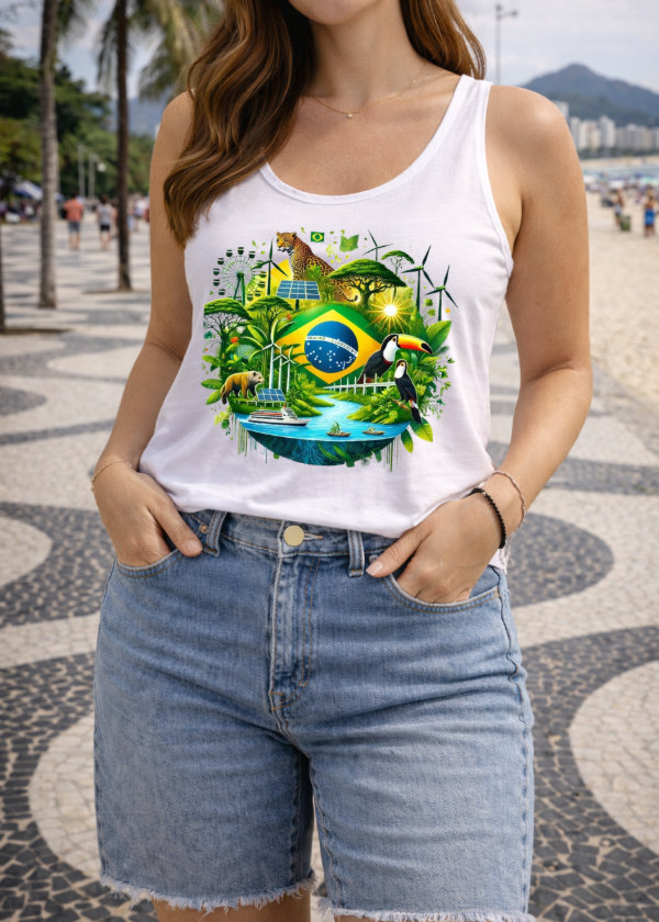 Producto - Musculosa Brasil (Brasil amazonas)