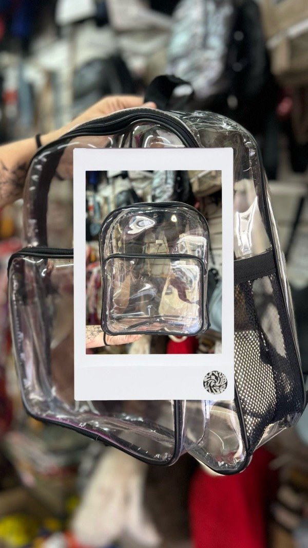 Producto - Mochila transparente