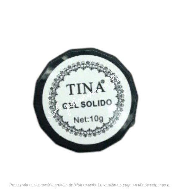 Producto - Gel solido tina