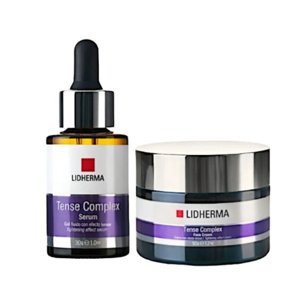 Producto - Kit Tense Complex Face Cream + Serum Mas Firmeza Lidherma
