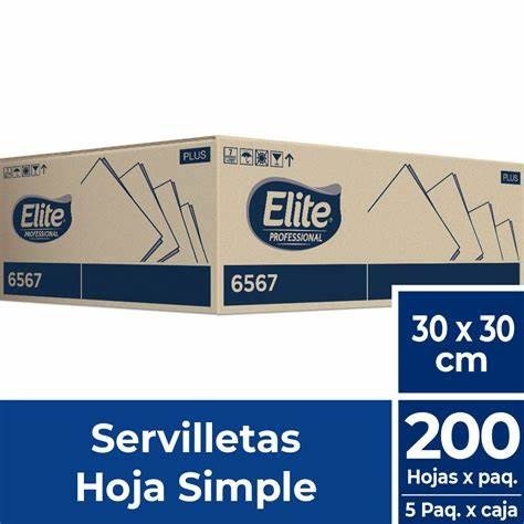 Producto - Caja de servilletas Elite 30 x 30 cm (200 unidades)