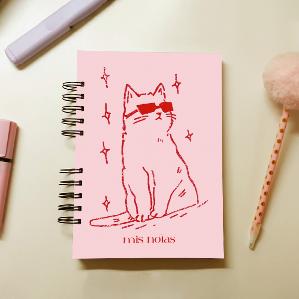 Producto - Agenda 2026 Gatito Cool