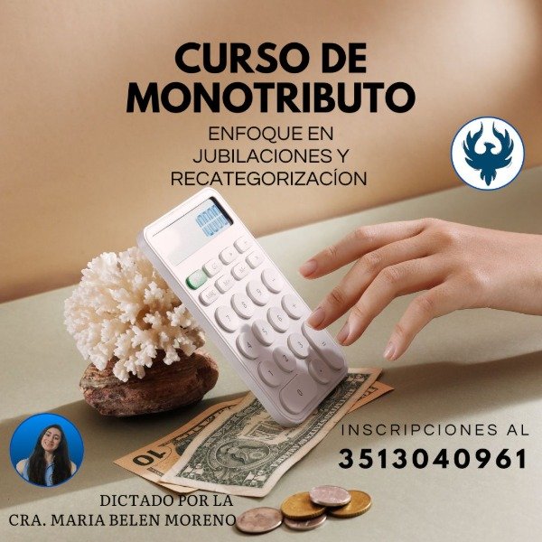 Producto - CURSO DE MONOTRIBUTO