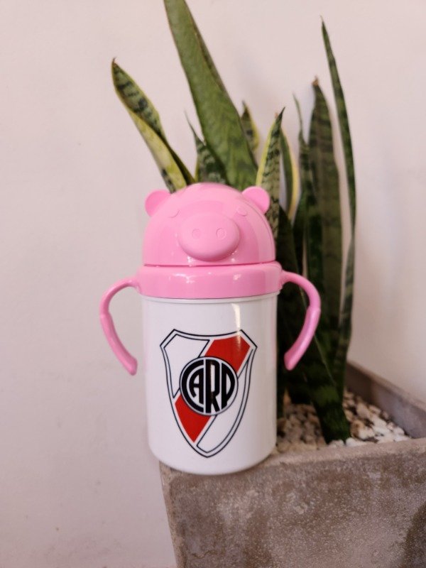 Producto - Cantimplora cerdito ROSA