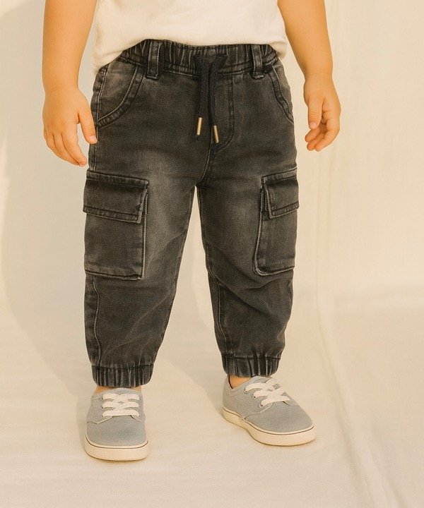 Producto - JEANS JOGGERS CARGOS BEBÉ