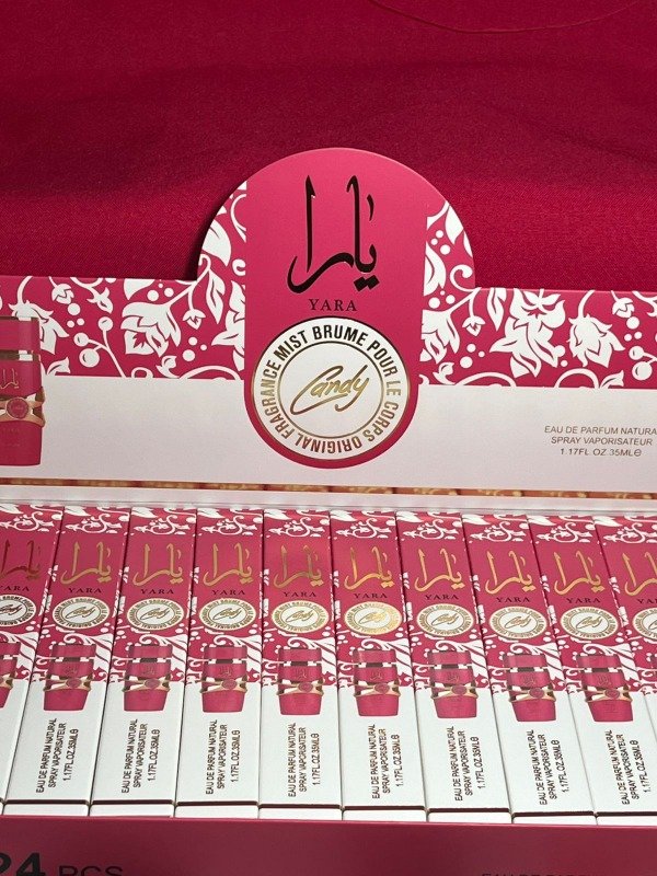 Producto - perfume árabe Yara fucsia