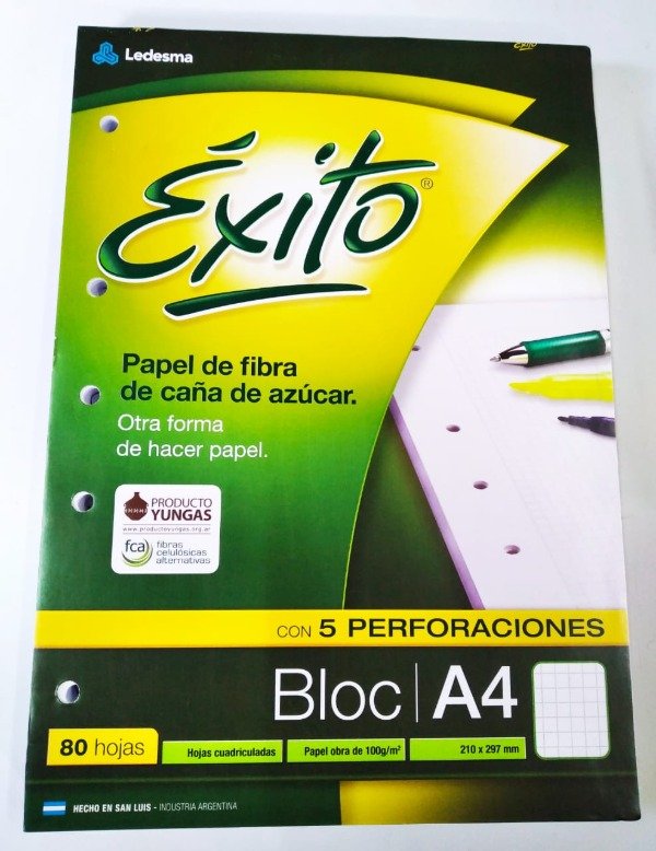 Producto - BLOCK A4 ÉXITO X 80 HOJAS