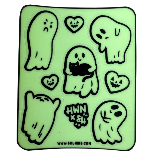 Producto - Stickers glow in the dark HWN