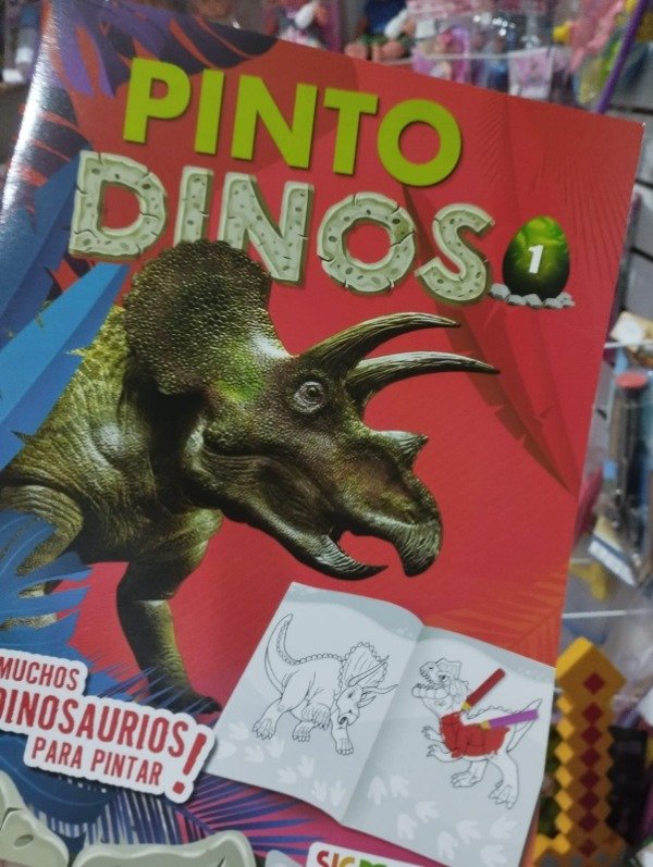 Producto - Libro para colorear dinosaurios surtido