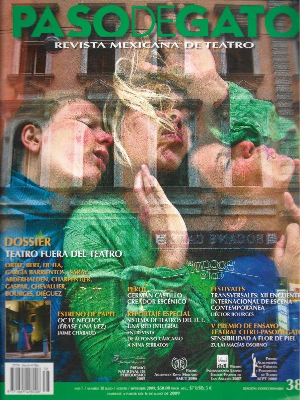 Producto - Revista Paso de gato 38. Obra: Oc ye nechca (Érase una vez) de Jaime Chabaud