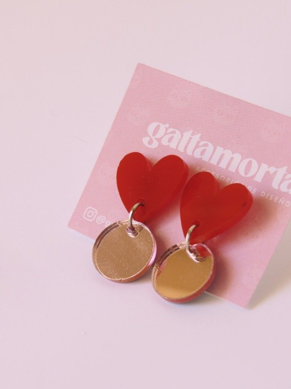 Producto - Aritos MINI HEART