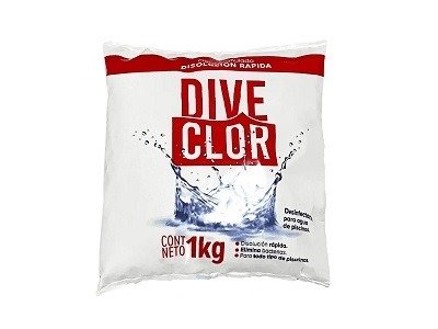 Producto - Cloro Granulado Rápido x1 kilo Diveclor