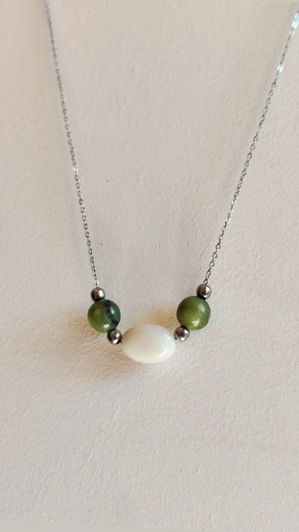 Producto - Collar mediterráneo Onix y Jade - 1