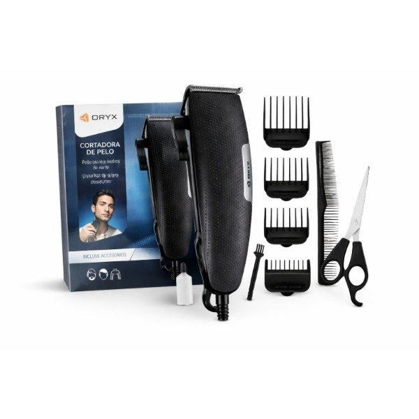 Producto - Cortadora de Pelo Oryx - Potencia de 10W y Precisión Total