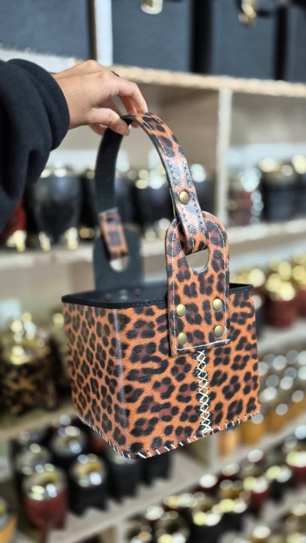 Producto - Canasta simil cuero PRINT