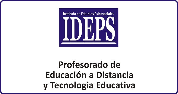 Producto - PROFESORADO DE EDUCACIÓN A DISTANCIA Y TECNOLOGÍA EDUCATIVA a distancia