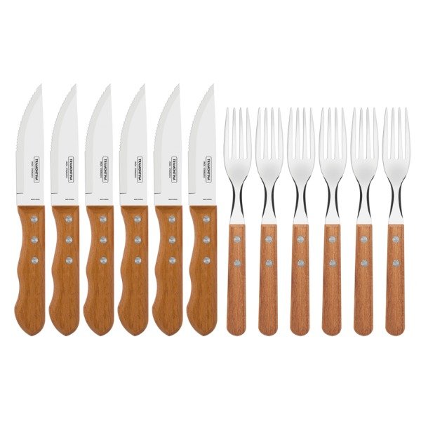 Producto - Juego para asado 12 piezas Tramontina Churrasco 22399/042 - 1