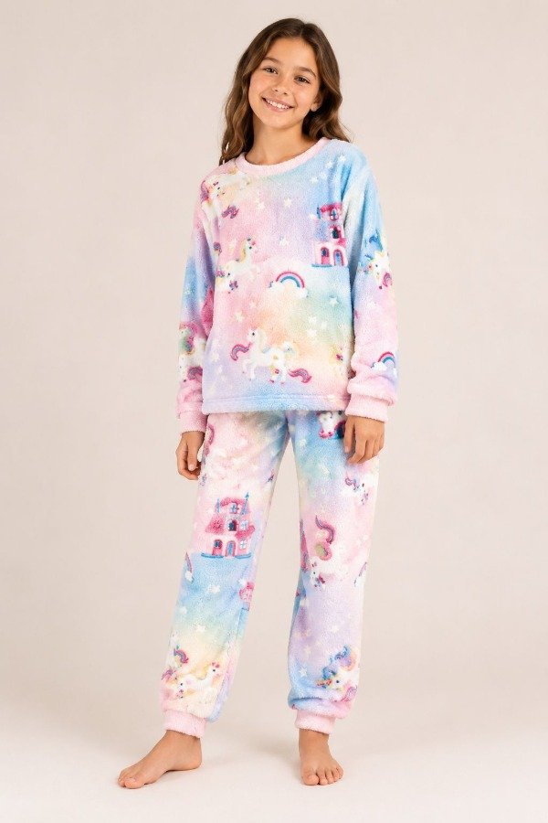 Producto - TENSUNG - Art. DT105 - Pijama Plush de Niña