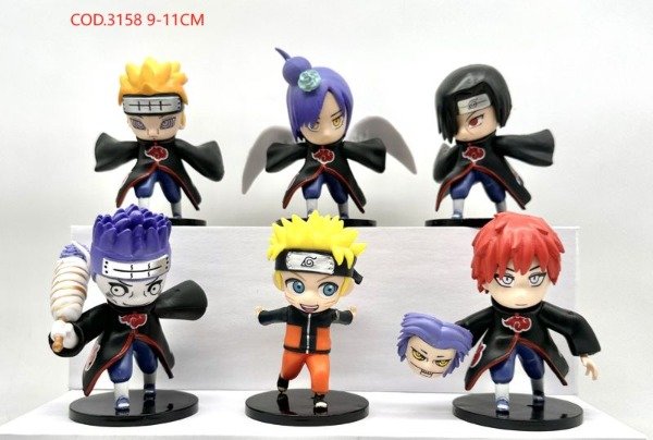 Producto - Naruto - Set x6 Precio x1 Unidad