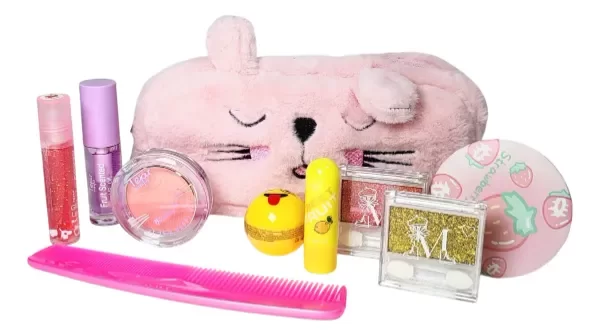 Producto - Kit Maquillaje Infantil Para Nenas 10 Piezas