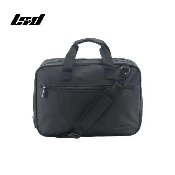 Producto - PORTAFOLIO NEGRO Y GRIS CON PUERTO USB LSYD 19"  91.704