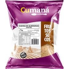 Producto - Harina de Almendras S/Piel paq. X 1Kg "Cumaná"