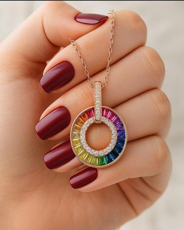 Producto - Conjunto en Plata Rosé y baguettes de cristales