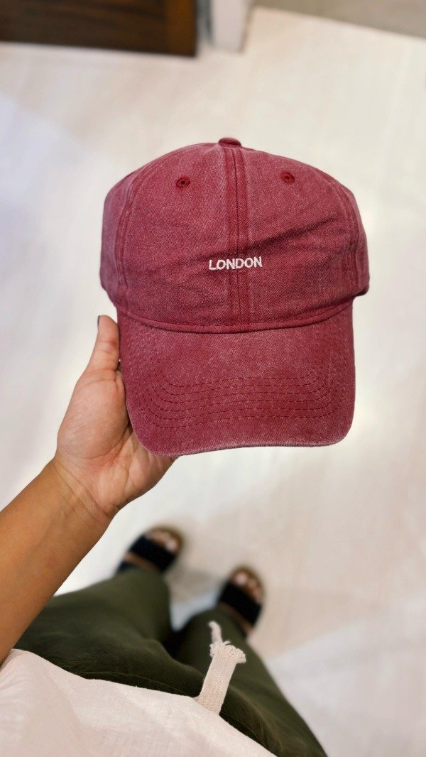 Producto - Gorra LONDON (bordo)
