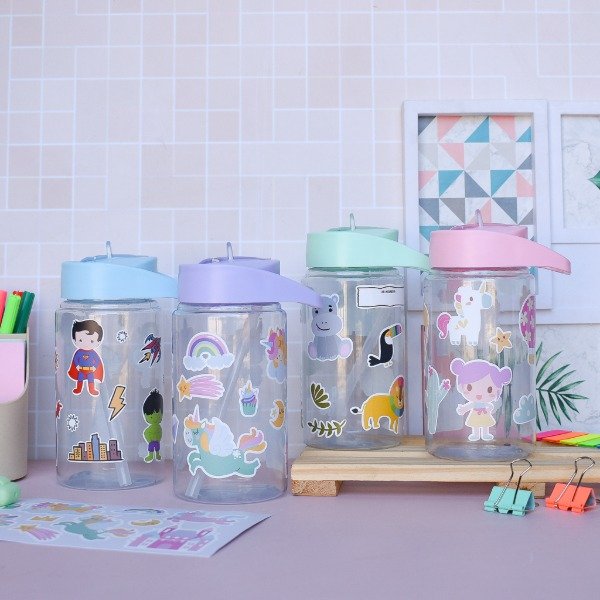Producto - BOTELLA INFANTIL STICKERS