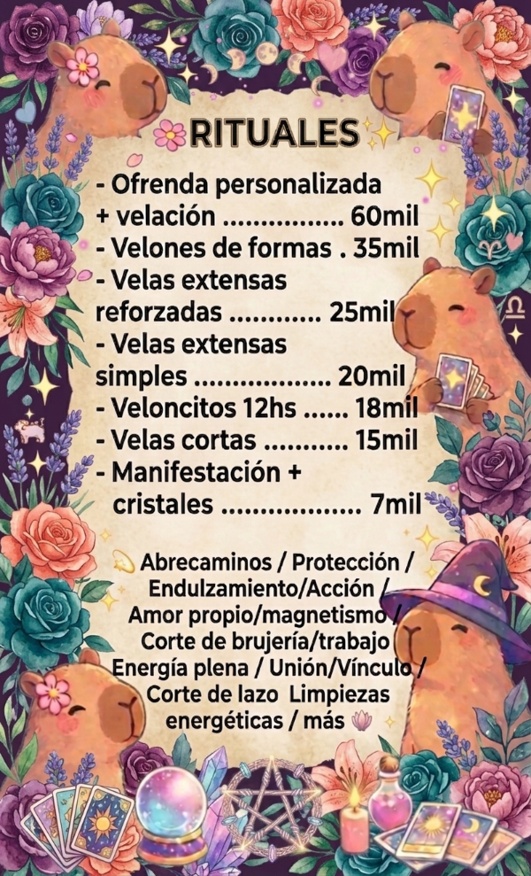 Producto - RITUALES HOLÍSTICOS PERSONALIZADOS