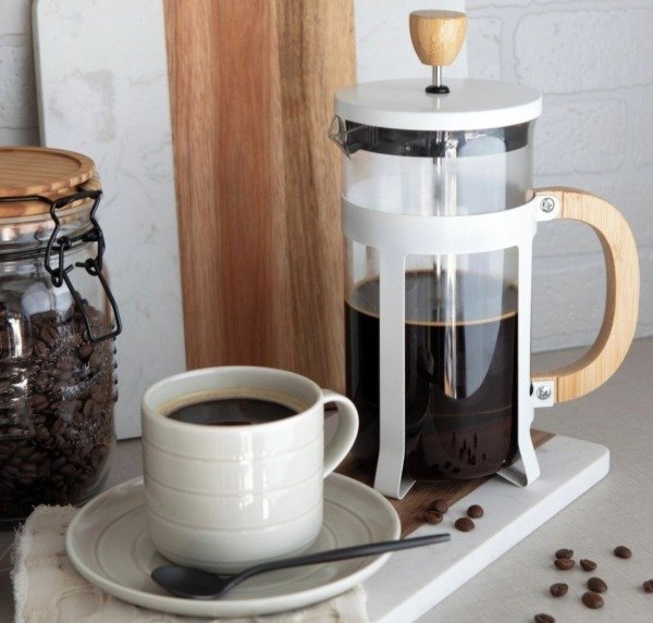 Producto - Prensa francesa WHITE and BAMBOO