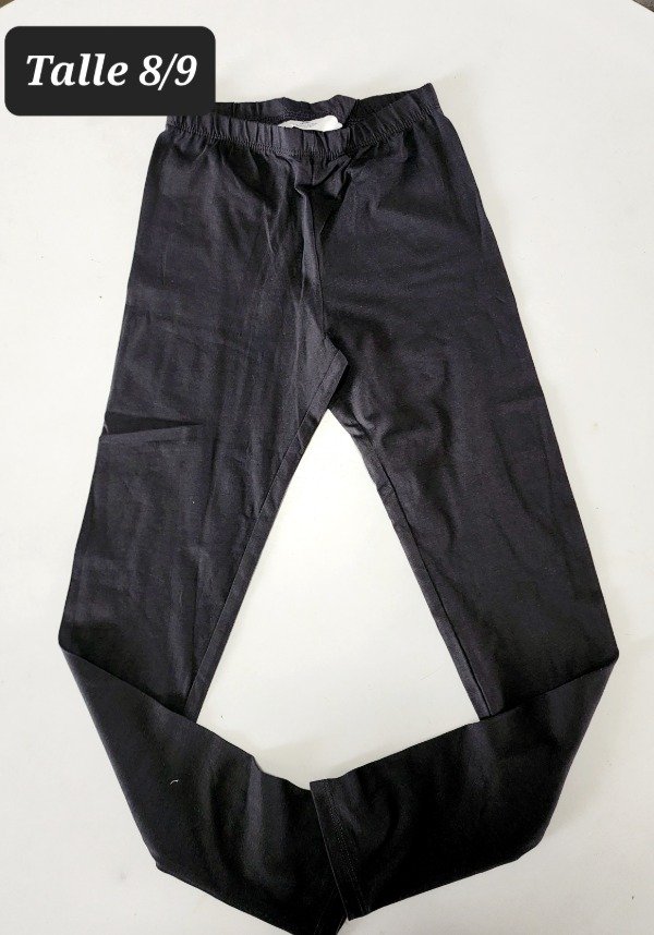 Producto - Calza HyM algodón  talle 8/9  negra