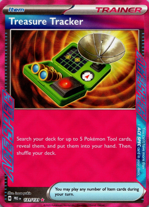 Producto - Treasure Tracker - 131/131 - Prismatic Evolutions - Holo