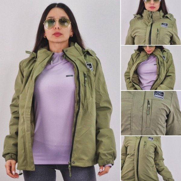 Producto - Campera Cibarta Modelo 3 en 1 verde