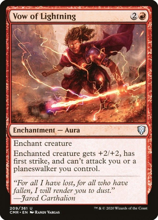 Producto - Vow of Lightning  Commander Legends