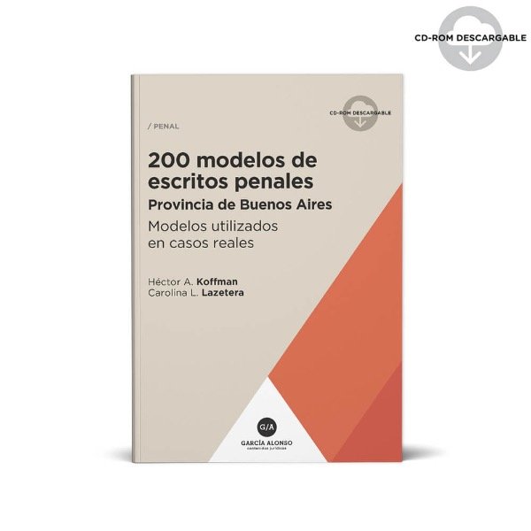 Producto - 200 Modelos de escritos penales Provincia de Buenos Aires