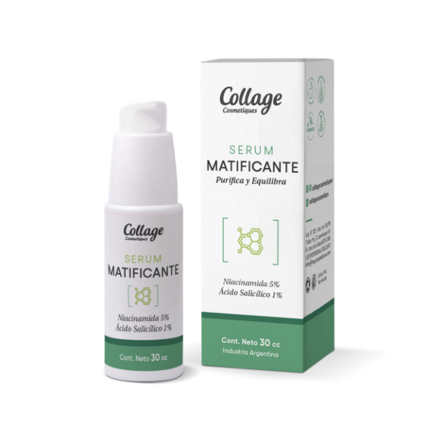 Producto - SERUM MATIFICANTE SEBO REGULADOR 30ml - Collage